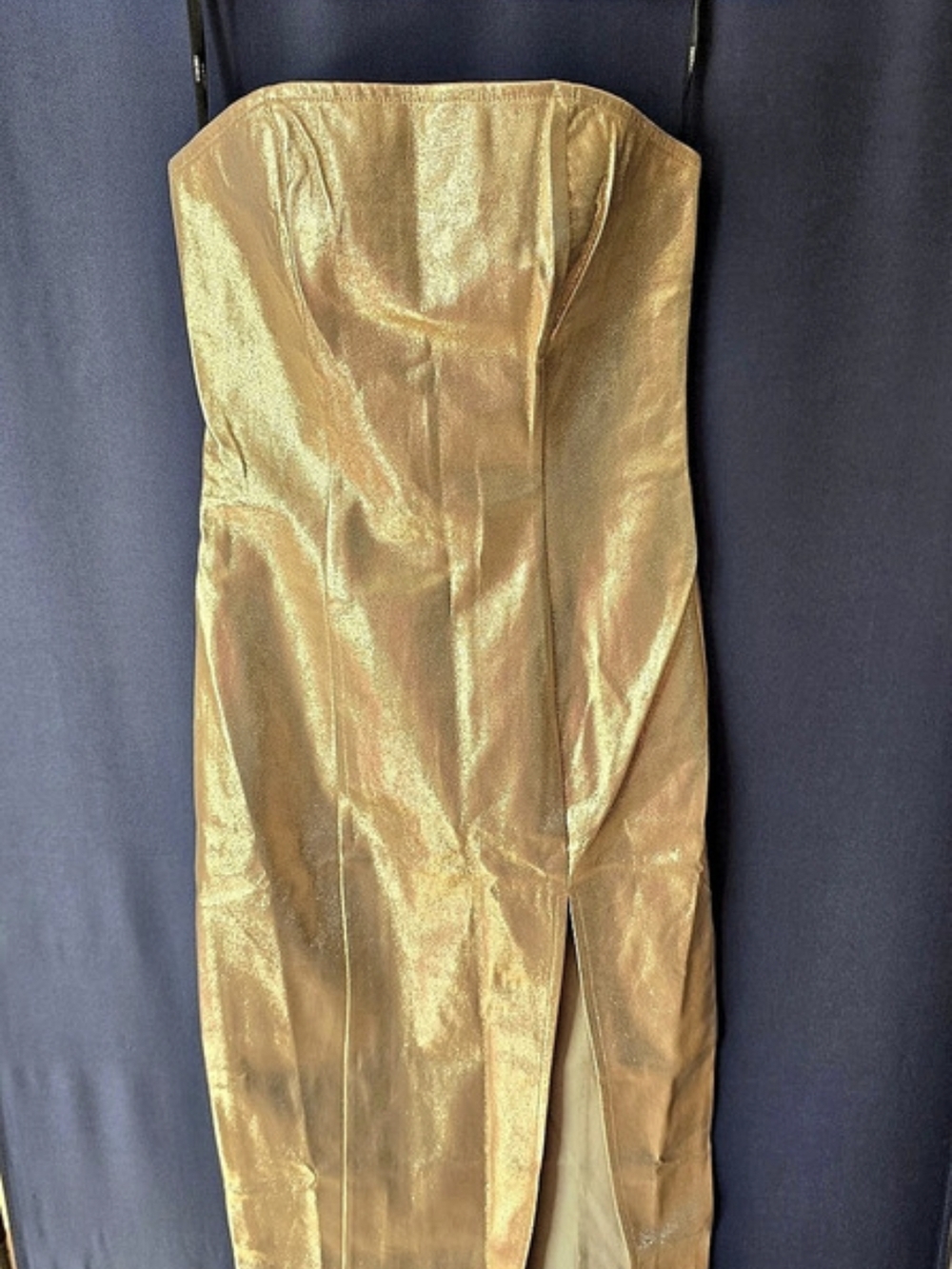 Forever 21 KNT DRESS - CAL Metallic Mini Dress Size Small NWT